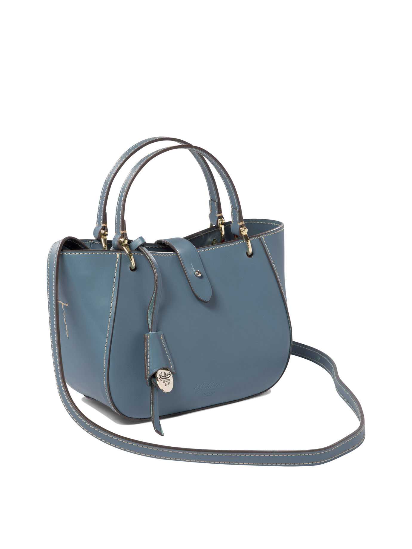 BOLDRINI SELLERIA Light Blue Camilla handbag